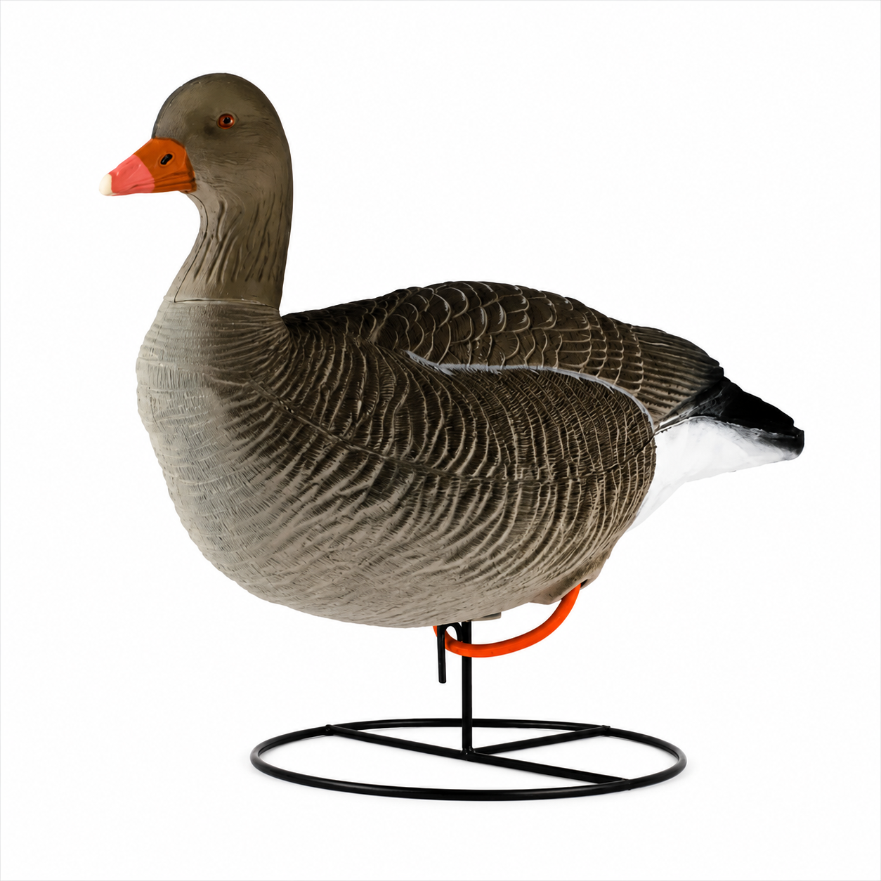 Graugans XL Vollkörper beflockt