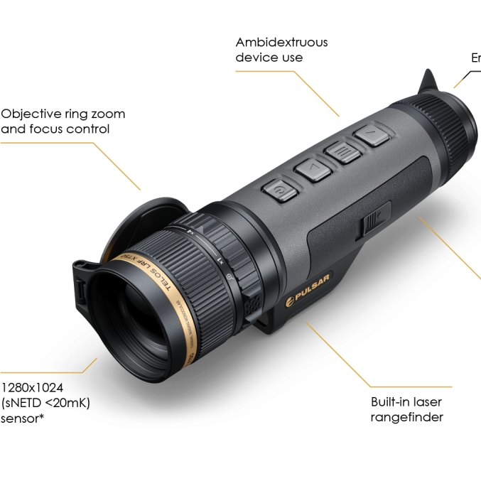 Pulsar Telos LRF XT50 Wärmebildkamera