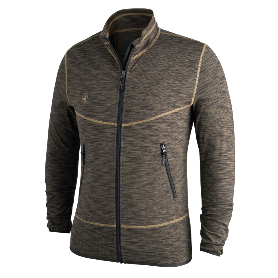 Deerhunter Fleeceshirt Norden Insulated Brown