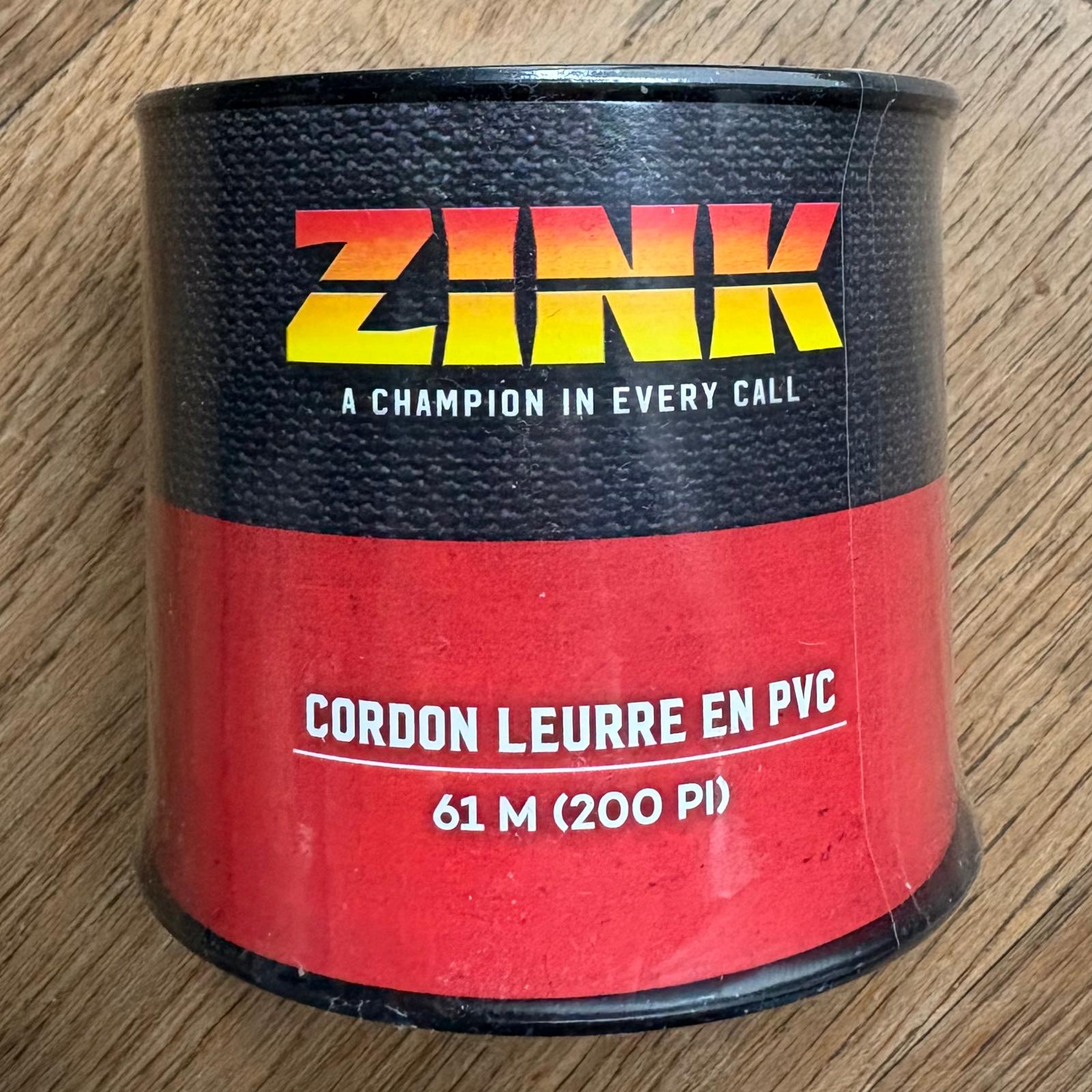 Zink PVC Lockvogel Leine 61 m