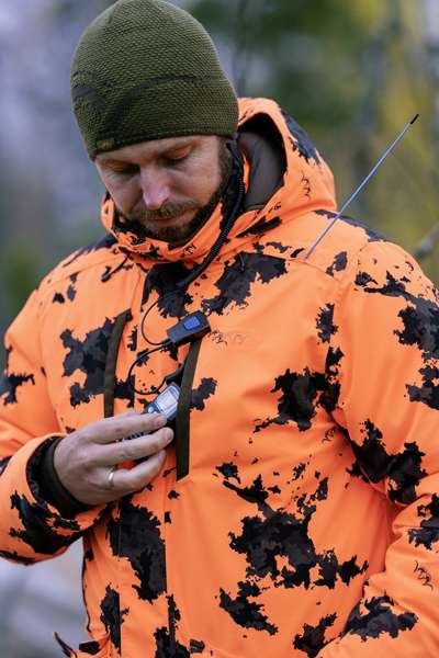 Blaser Jagdjacke Daunen Janus blaze orange camo